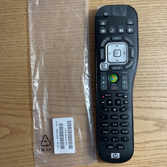 Original OEM Remote Control All in One HP 5070-2583 TV Media Center New in Bag - Picture 1 of 6